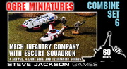 Combine Set 6 - Mechanized Infantry Company with
Escort Squadron