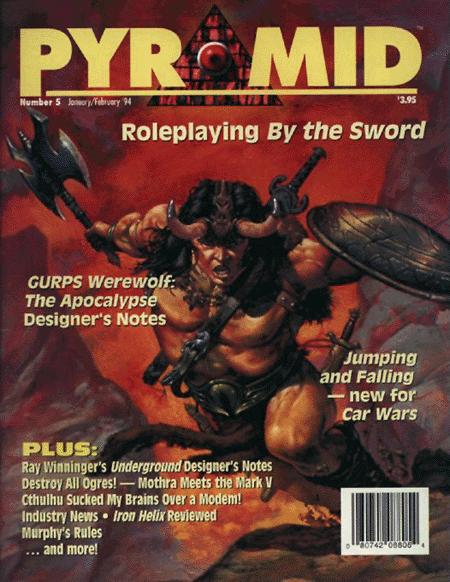 Pyramid Magazine Cover Art Gallery - Issues 1-10