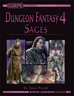 GURPS Dungeon Fantasy 4: Sages &ndash; Cover