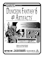 GURPS Dungeon Fantasy 6: 40 Artifacts &ndash; Cover