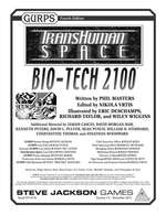 Transhuman Space: Bio-Tech 2100 &ndash; Cover