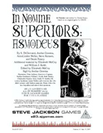 In Nomine Superiors: Asmodeus &ndash; Cover