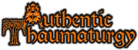 Authentic Thaumaturgy