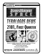 Transhuman Space: Teralogos News &ndash; 2101, First Quarter &ndash; Cover