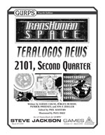 Transhuman Space: Teralogos News &ndash; 2101, Second Quarter &ndash; Cover