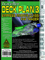 Traveller Deck Plan 3: Empress Marava-Class Far Trader &ndash; Cover