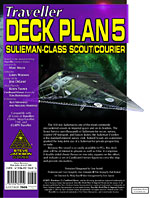 Traveller Deck Plan 5: Sulieman-Class Scout/Courier &ndash; Cover