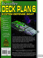 Traveller Deck Plan 6: Dragon-Class System Defense Boat &ndash; Cover